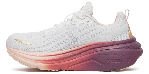 Кроссовки женские Saucony Hurricane 25 White/Cameo - Фото 3 большая