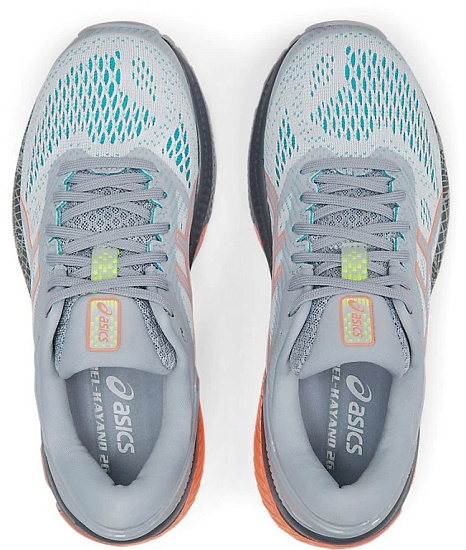 Кроссовки женские ASICS Gel-Kayano 26 LS Piedmont Grey/Sun Coral - Фото 2 большая