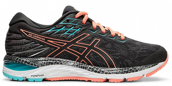 Кроссовки женские ASICS Gel-Cumulus 21 LS Graphite Grey/Sun Coral - Фото 1 большая