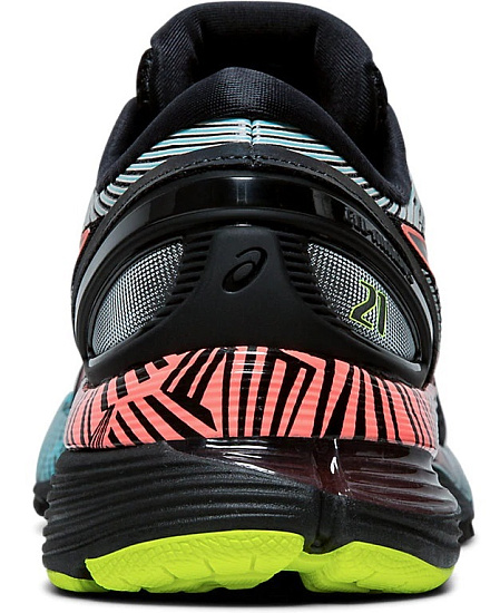 Кроссовки женские ASICS Gel-Nimbus 21 LS Black/Sun Coral - Фото 5 большая