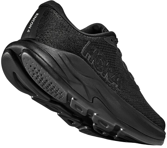 Кроссовки женские Hoka Rincon 4 Black/Black - Фото 4 большая