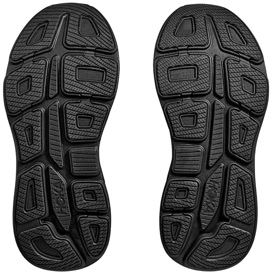 Кроссовки женские Hoka Bondi 9 Black/Black - Фото 7 большая