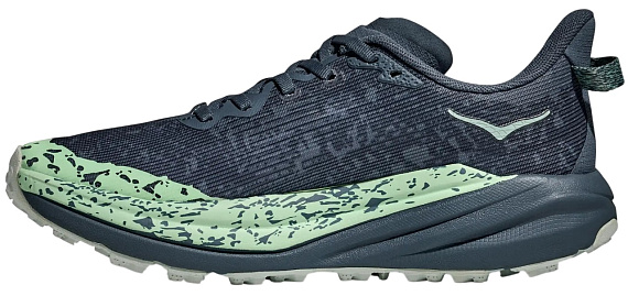 Кроссовки женские Hoka Speedgoat 6 Gtx Thunder Cloud/Mint Fluorite - Фото 8 большая