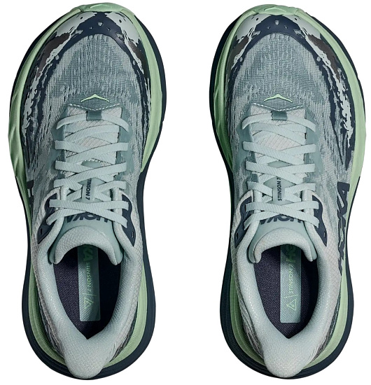 Кроссовки женские Hoka Stinson 7 Droplet/Thunder Cloud - Фото 2 большая