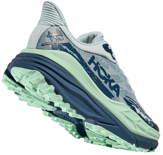 Кроссовки женские Hoka Stinson 7 Droplet/Thunder Cloud - Фото 4 большая