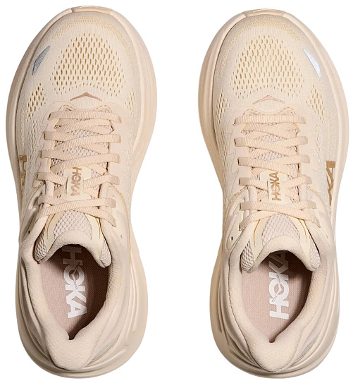 Кроссовки женские Hoka Bondi 9 Vanilla/Birch - Фото 2 большая