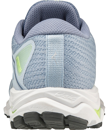 Кроссовки женские Mizuno Wave Equate 6 Subdued Blue/White/Neo Lime - Фото 4 большая