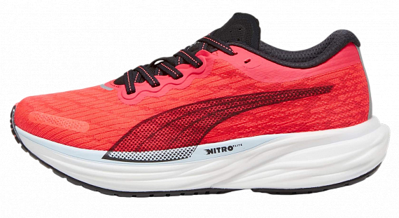 Кроссовки женские Puma Deviate Nitro 2 Fire Orchid/Puma Black/Icy Blue - Фото 1 большая