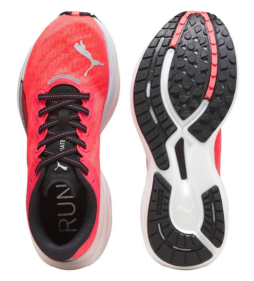 Кроссовки женские Puma Deviate Nitro 2 Fire Orchid/Puma Black/Icy Blue - Фото 5 большая