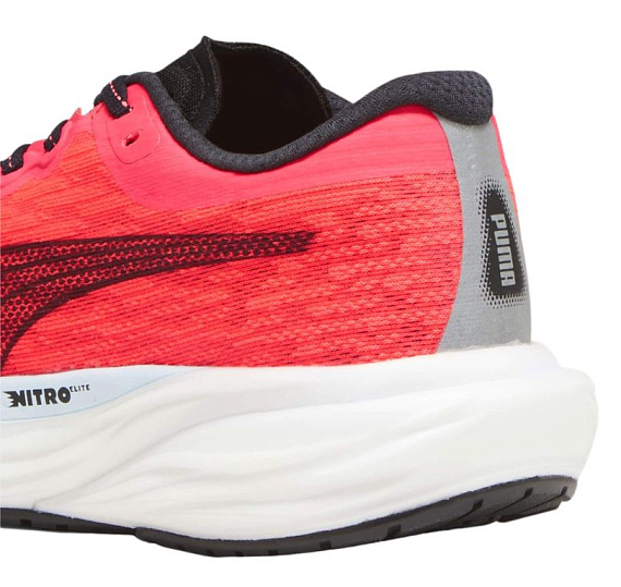 Кроссовки женские Puma Deviate Nitro 2 Fire Orchid/Puma Black/Icy Blue - Фото 6 большая