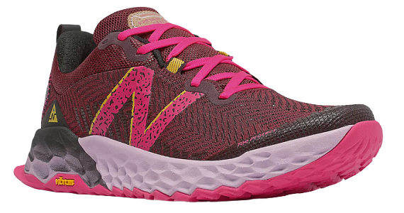 Кроссовки женские New Balance Fresh Foam Hierro v6 Garnet/Pink - Фото 2 большая