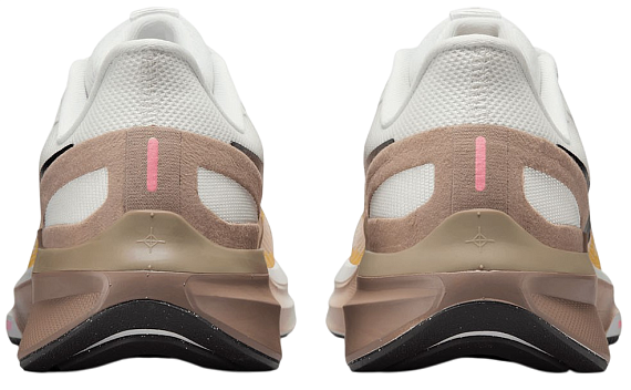 Кроссовки женские Nike Air Zoom Structure 25 Summit White/Black/Mink Brown - Фото 2 большая