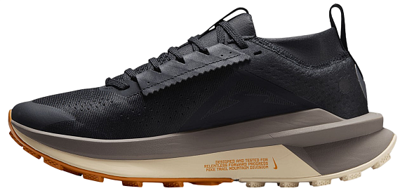 Кроссовки женские Nike Zoomx Zegama Trail 2 Off Noir/Black/Monarch/Pale Ivory - Фото 6 большая