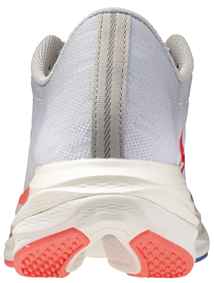 Кроссовки женские Mizuno Wave Rebellion Flash 3 White/Striking Coral/Iris Bloo - Фото 7 большая