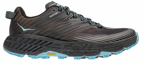 Кроссовки женские Hoka Speedgoat 4 Gtx Anthracite/Dark Gull Grey - Фото 1 большая