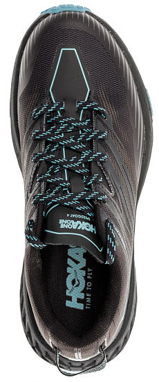 Кроссовки женские Hoka Speedgoat 4 Gtx Anthracite/Dark Gull Grey - Фото 5 большая