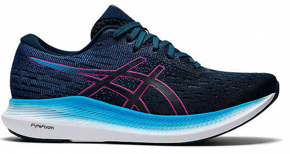 Кроссовки женские ASICS EvoRide 2 French Blue/Digital Grape - Фото 1 большая