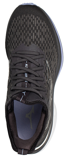 Кроссовки женские Mizuno Wave Rider Neo 2 т.сер/фиолет - Фото 2 большая