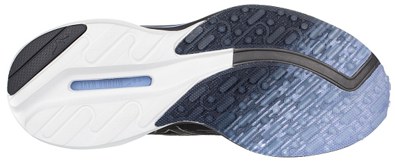 Кроссовки женские Mizuno Wave Rider Neo 2 т.сер/фиолет - Фото 4 большая