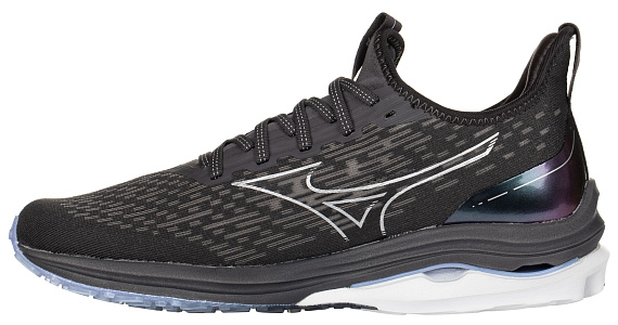 Кроссовки женские Mizuno Wave Rider Neo 2 т.сер/фиолет - Фото 5 большая