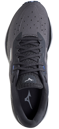 Кроссовки женские Mizuno Wave Sky 5 т.сер/сереб/фиолет - Фото 2 большая