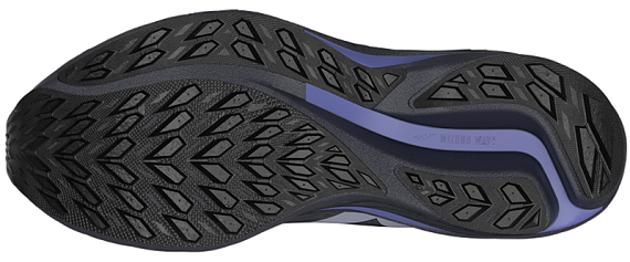 Кроссовки женские Mizuno Wave Rider Gtx 3 Odyssey Gray/Icelandic Blue/Ir - Фото 3 большая
