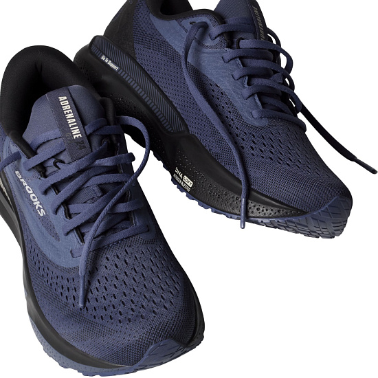 Кроссовки женские Brooks Adrenaline Gts 24 Gtx Black/Nightshadow/Coconut - Фото 2 большая