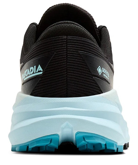 Кроссовки женские Brooks Cascadia 19 Gtx Black/Ebony/Blue Flower - Фото 3 большая