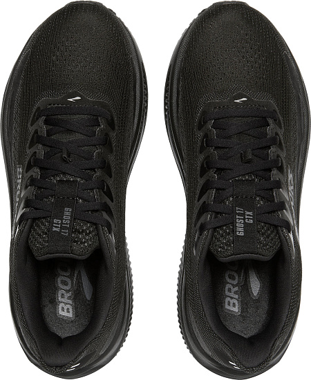 Кроссовки женские Brooks Ghost 17 Gtx Black/Black/Ebony - Фото 5 большая