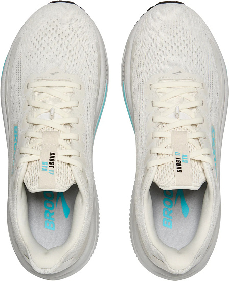 Кроссовки женские Brooks Ghost 17 Gtx Coconut/Oyster/Blue - Фото 5 большая