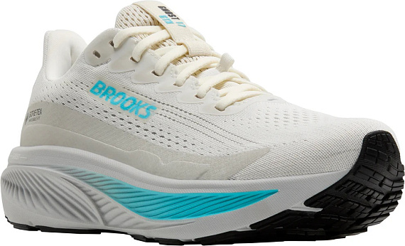 Кроссовки женские Brooks Ghost 17 Gtx Coconut/Oyster/Blue - Фото 6 большая
