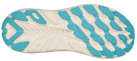 Кроссовки женские Hoka Clifton 8 Aquarelle/Cantaloupe - Фото 6 большая