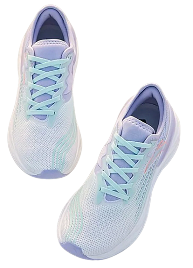 Кроссовки женские Anta A-Troon Ivory White/Ice Pink Blue/Lilac Grey - Фото 4 большая