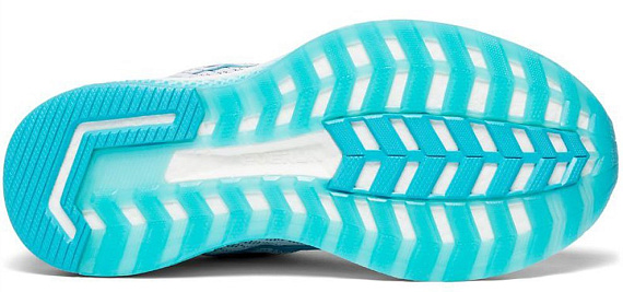 Кроссовки женские Saucony Triumph Iso 5 White/Blue - Фото 2 большая