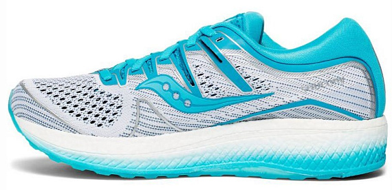 Кроссовки женские Saucony Triumph Iso 5 White/Blue - Фото 4 большая