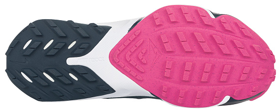 Кроссовки женские Nike Air Zoom Terra Kiger 7 Dark Teal Green/Armory Navy/Pink Glow/Turquoise Blue - Фото 4 большая