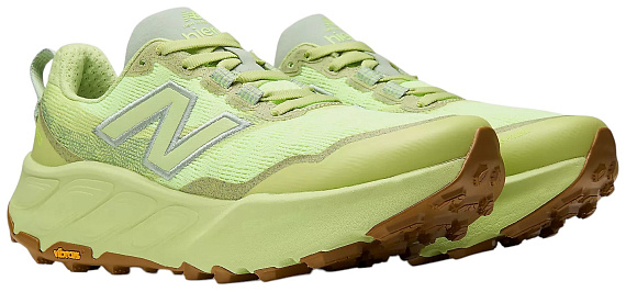 Кроссовки женские New Balance Fresh Foam X Hierro V9 Afterglow/Mosaic Green - Фото 3 большая