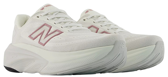 Кроссовки женские New Balance Fresh Foam X More V6 Sea Salt/Rosewood/Grey Matter - Фото 4 большая