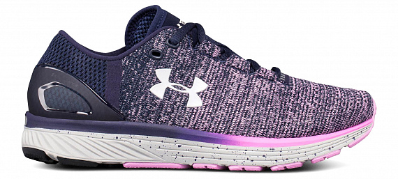 Кроссовки женские Under Armour Charged Bandit 3 Midnight Navy/Icelandic Rose/Glacier Gray - Фото 1 большая