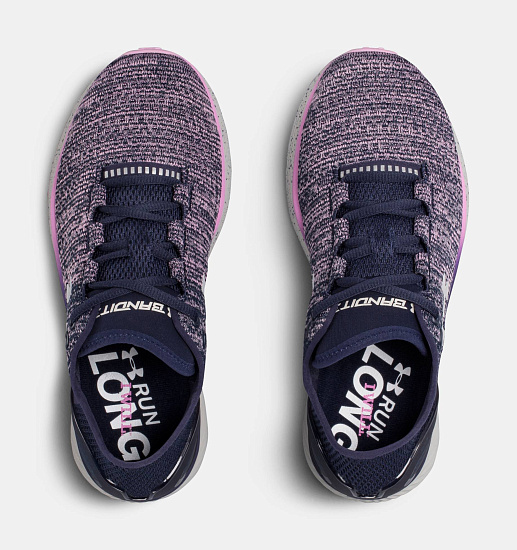 Кроссовки женские Under Armour Charged Bandit 3 Midnight Navy/Icelandic Rose/Glacier Gray - Фото 3 большая