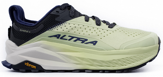 Кроссовки женские Altra Olympus 6 Black/Green - Фото 1 большая