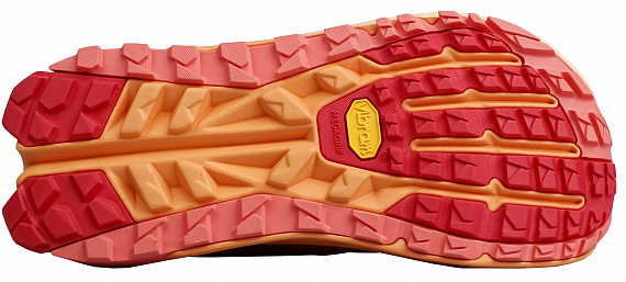 Кроссовки женские Altra Olympus 6 Red/Orange - Фото 4 большая