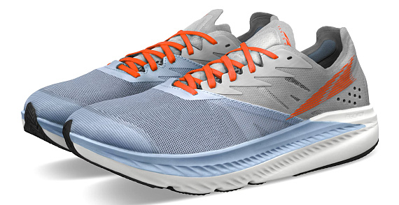 Кроссовки женские Altra Vanish Carbon 2 Gray/Blue - Фото 4 большая