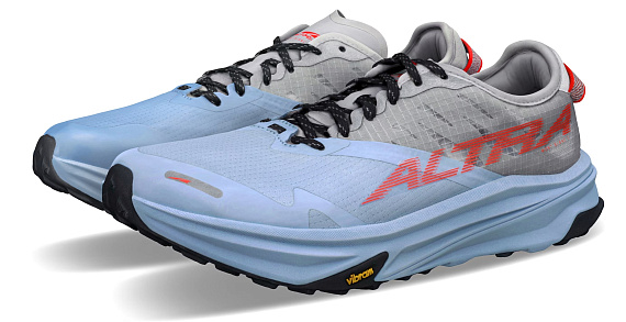 Кроссовки женские Altra Mont Blanc Carbon Gray/Blue - Фото 4 большая