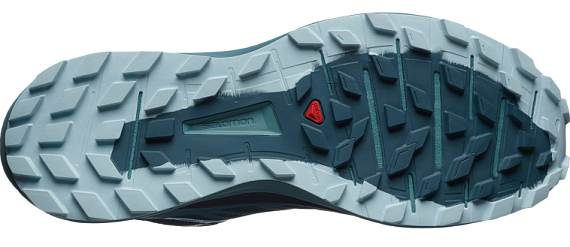 Кроссовки женские Salomon Sense Ride 3 GTX Invis. Fit Indian Teal/Smoke Blue/Angel Falls - Фото 4 большая