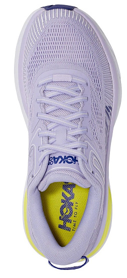 Кроссовки женские Hoka Bondi 7 Purple Heather/Clematis Blue - Фото 3 большая