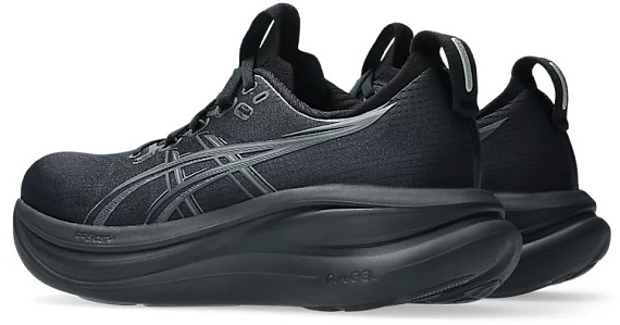 Кроссовки женские ASICS Gel-Nimbus 28 Black/Graphite Grey - Фото 6 большая