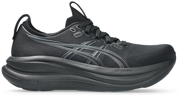 Кроссовки женские ASICS Gel-Nimbus 28 Black/Graphite Grey - Фото 1 большая