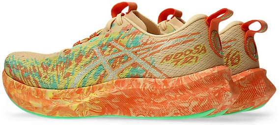 Кроссовки женские ASICS Noosa Tri 16 Light Orange/Lemon Spark - Фото 7 большая