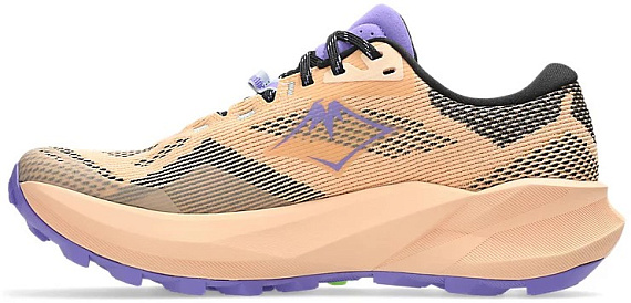 Кроссовки женские ASICS Trabuco 14 Apricot Crush/Amethyst - Фото 6 большая